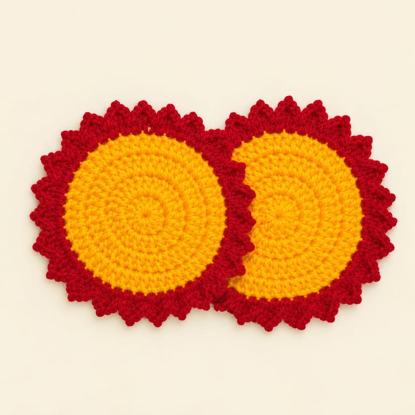 Crochet Aasan For God Idols - Image 2