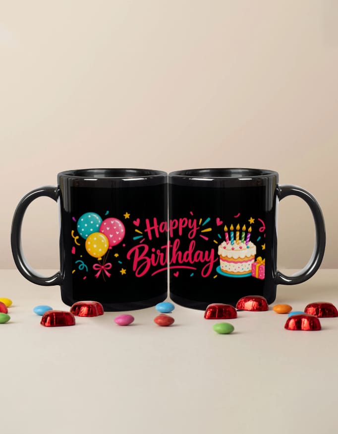 Happy Birthday Coffee Mug - Image 1